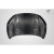 2016-2021 Honda Civic Broman Hood - 1 Piece - image 5