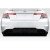 2008-2012 Honda Accord Ergo Rear Diffuser - 3 Pieces - image 1