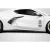 2020-2025 Chevrolet Corvette C8 Gran Veloce Wide Body Side Skirt Rocker Panel Splitters - 2 Pieces - image 1