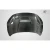 2016-2021 Honda Civic Time Attack Hood - 1 Piece - image 8