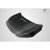 2016-2021 Honda Civic Type R Look Hood - 1 Piece - image 3