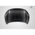 2016-2021 Honda Civic Type R Look Carbon Fiber Hood - image 5