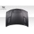 2006-2010 Dodge Charger Hellcat Redeye Look Hood - 1 Piece - image 6