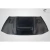 2006-2010 Dodge Charger Hellcat Redeye Look Carbon Fiber Hood - image 2