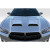 2011-2014 Dodge Charger Redeye Look Hood - 1 Piece - image 1