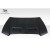 2011-2014 Dodge Charger Duraflex Redeye Look Hood - 1 Piece - image 3