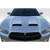 2011-2014 Dodge Charger Redeye Look Hood - 1 Piece - image 1