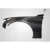 2014-2023 Infiniti Q50 OEM Look Carbon Fiber Fender - image 2