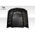 2005-2009 Ford Mustang Duraflex Interceptor Hood - 1 Piece - image 6