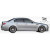 2004-2010 BMW 5 Series 4DR E60 1M Look Body Kit - 4 Piece - image 4