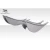 2005-2009 Ferrari F430 AF-1 Rear Diffuser Fins (GFK) - 4 Piece - image 5