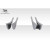 2005-2009 Ferrari F430 AF-1 Rear Diffuser Fins (GFK) - 4 Piece - image 3