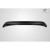 2010-2013 Mazda 3 Carbon Creations Turbo Look Rear Roof Wing Spoiler - 1 Piece - image 3