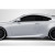 2015-2018 Lexus RC Series RC200T RC350 Carbon Creations SBZ Side Skirt Rocker Panel Splitters - 2 Pieces - image 1