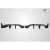 2014-2019 Chevrolet Corvette C7 Exe Rear Diffuser - 2 Pieces (S) - image 2