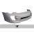 2009-2011 Porsche 911 Carrera 997 AF-1 Front Bumper (GFK) - 1 Piece (S) - image 4
