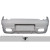 2009-2011 Porsche 911 Carrera 997 AF-1 Rear Bumper (GFK) - 1 Piece (S) - image 5