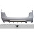 2011-2014 Porsche Cayenne AF-4 Rear Bumper (GFK) - 1 Piece - image 2
