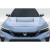 2022-2025 Honda Civic Suzuka Hood - 1 Piece - image 1