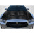 2011-2014 Dodge Charger Redeye Look Hood - 1 Piece - image 1