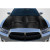 2011-2014 Dodge Charger Redeye Look Hood - 1 Piece - image 1