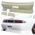 FRP BSPO Blister Wide Body Rear Bumper 3pc > Nissan 240SX (S14) 1997-1998 - image 1