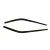 Carbon Fiber NISM Rain Guards Wind Deflectors > Nissan Skyline (R32) 1990-1994 > 2dr Coupe - image 2