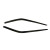 Carbon Fiber NISM Rain Guards Wind Deflectors > Nissan Skyline (R32) 1990-1994 > 2dr Coupe - image 2