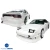 FRP BSPO v2 Body Kit 4pc > Nissan 240SX 1989-1994 > 3dr Hatch - image 2