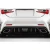 2015-2019 Lexus RC-F Downforce Aero Rear Diffuser - 1 Piece - image 1