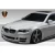 2011-2016 BMW 5 Series F10 4DR Eros Version 1 Front Bumper - 1 Piece - image 3