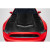 2013-2014 Ford Mustang Carbon Creations Interceptor Hood - 1 Piece - image 1