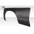 1979-1993 Ford Mustang Duraflex Manta Rear Fender Flares - 2 Pieces ( +3 Inches ) - image 11