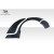 2011-2014 Subaru Impreza WRX STI 4DR Magna Wide Body Rear Fender Flares - 6 Pieces - image 3
