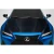 2021-2025 Lexus IS OEM Look Carbon Fiber Hood - image 1