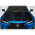 2021-2025 Lexus IS500 OEM Look Hood - 1 Piece - image 1