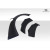 2008-2013 BMW M3 E92 E93 Circuit Wide Body Front Fender Flares - 4 Piece - image 3