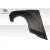 2013-2017 Honda Accord 4DR Widebody RX Rear Fender Flares - 4 Pieces - image 7