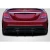 2015-2020 Mercedes C Class Weaver Carbon Fiber Rear Lip - image 1