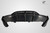 2015-2020 Mercedes C Class W205 Carbon Creations Weaver Sport Rear Diffuser 3 Pieces