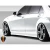 2007-2013 Mercedes S Class Eros Version 1 Side Skirts - image 5