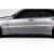 2003-2009 Mercedes Benz E Class W211 Duraflex Aiming Side Skirt Rocker Panels - 2 Pieces - image 1