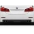 2011-2016 BMW 5 Series F10 4DR Wave Rear Diffuser - 1 Piece - image 1