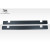 2007-2013 Mini Cooper Hatchback R56 2009-2015 Cooper convertible R57 2012-2015 Cooper Coupe / Roadster R58 R59 DL-R Side Skirt Splitters - 2 Piece - image 3