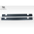 2007-2013 Mini Cooper Hatchback R56 2009-2015 Cooper convertible R57 2012-2015 Cooper Coupe / Roadster R58 R59 DL-R Side Skirt Splitters - 2 Piece - image 3