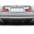 2000-2006 BMW 3 Series M3 E46 2DR Duraflex GT Tune Rear Diffuser- 1 Piece - image 1