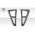 2010-2013 Porsche Panamera Duraflex Aiming Front Fender Add Ons - 2 Pieces - image 3