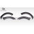 2010-2013 Porsche Panamera Aiming Rear Fender Flares - 4 Pieces - image 3