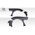 2022-2025 Toyota GR86 / Subaru BRZ Duraflex GT Competition Wide Body Front Fender Flares ( For use with GT Competition front bumper 118651) - 4 Pieces - image 3