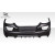 2010-2013 Porsche Panamera Duraflex Aiming Rear Bumper - 1 Piece - image 3